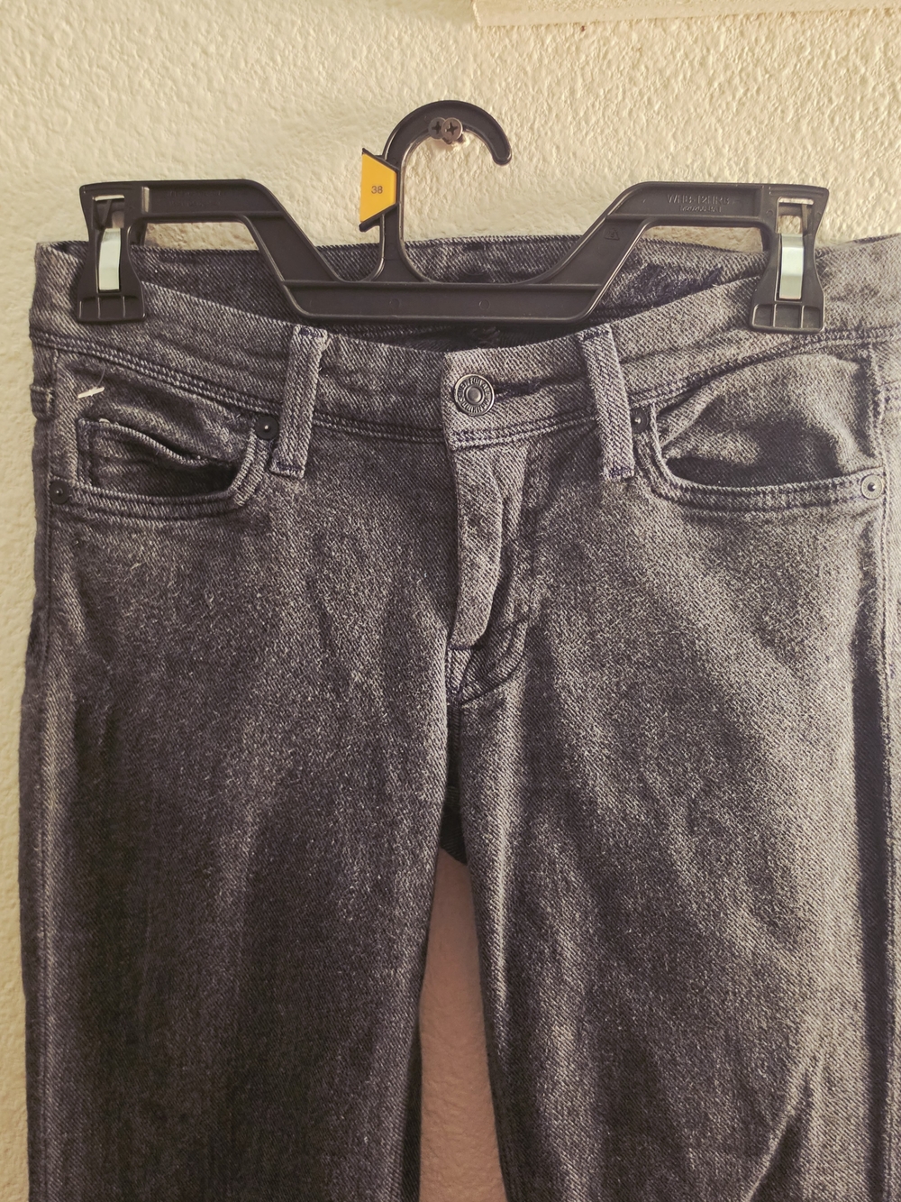 7 For All Mankind Black Flare Jeans - Picture 2 of 11